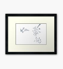 Sumi-e inspired (03) Framed Print
