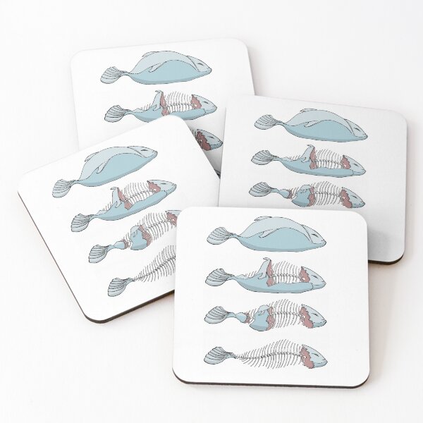 Item preview, 4 times fish to the bone illustration designed and sold by U-WESTDESIGN.