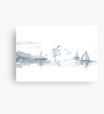 Sumi-e inspired (02) Canvas Print