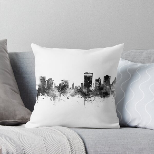 Artikelvorschau, Asheville North Carolina Skyline entworfen und verkauft von ArtPrints.