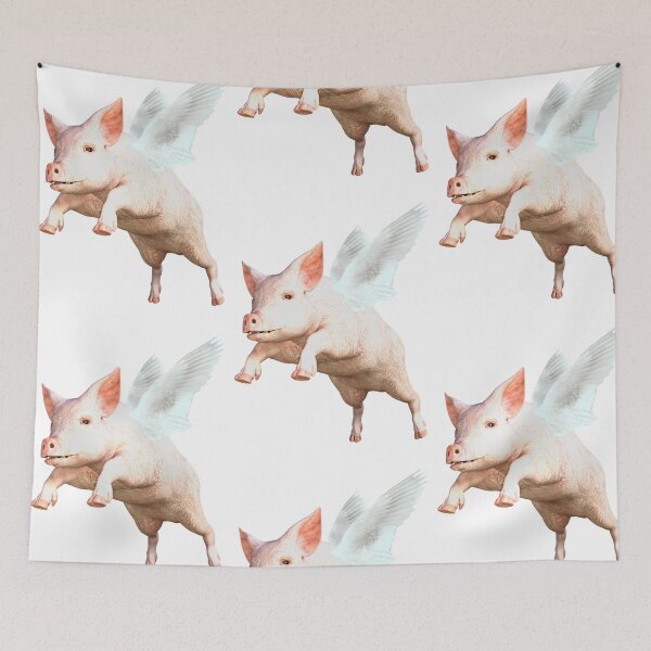 Item preview, When pigs will have wings designed and sold by curlycurvyk.