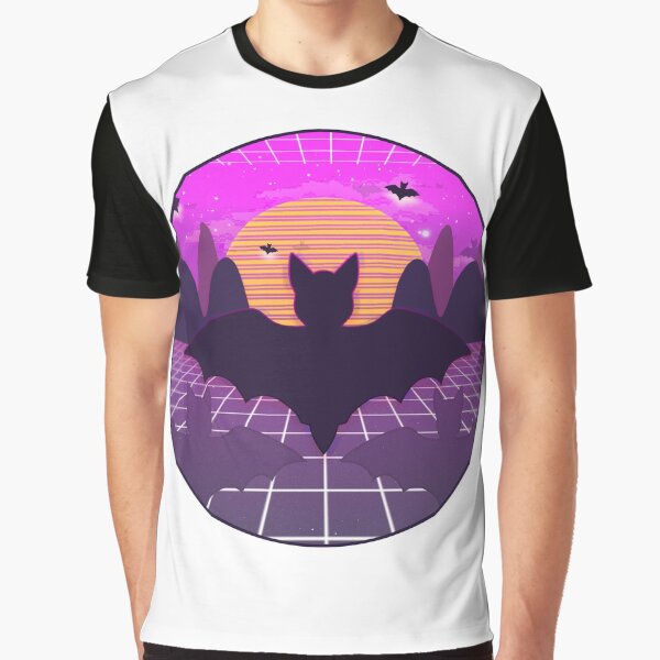 Vaporware Bat Graphic T-Shirt