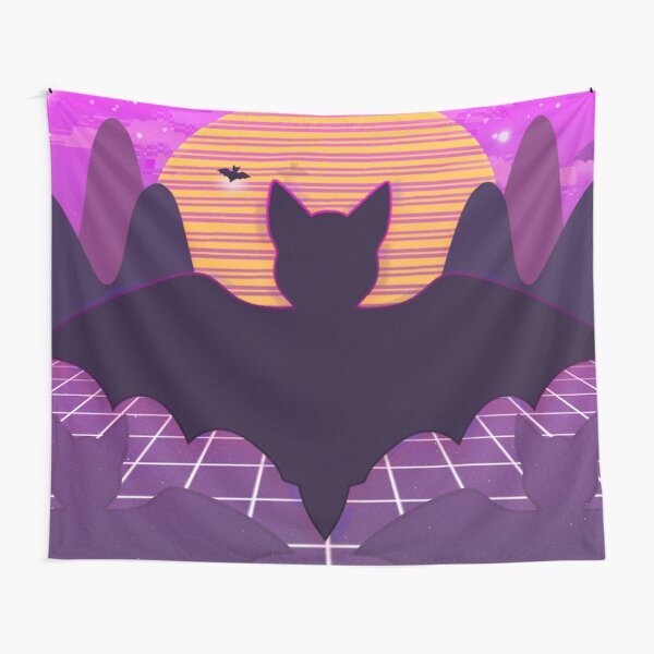 Vaporware Bat Tapestry