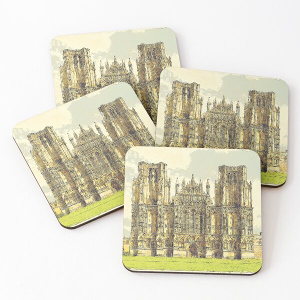 Item preview, Wells Cathedral Watercolour  designed and sold by designbywhacky.