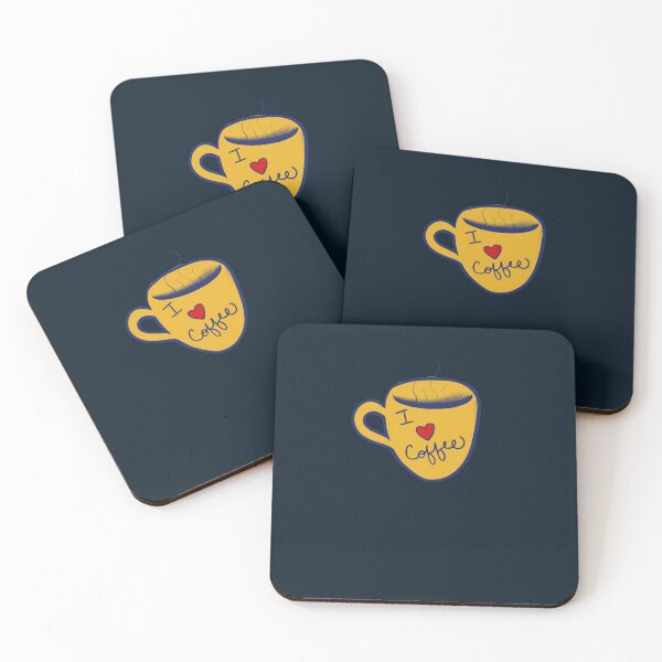 Item preview, I love coffee designed and sold by FrictionMaxxing.