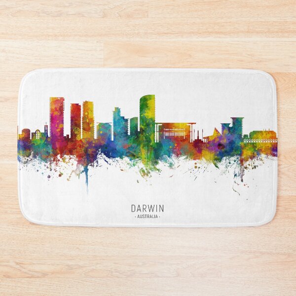 Artikelvorschau, Darwin Australia Skyline entworfen und verkauft von ArtPrints.