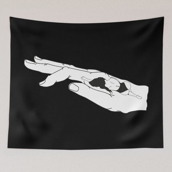 Item preview, woman in hand. designed and sold by emphatic.