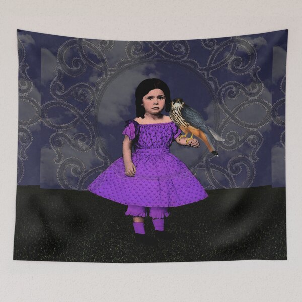Item preview, The Falcon and the Girl designed and sold by Loveday Funck.