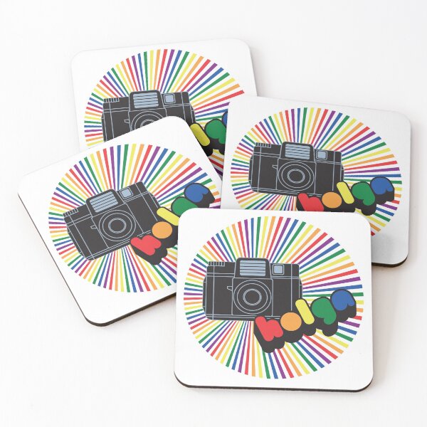 Item preview, Cheeky Holga Camera with Rainbow Rays designed and sold by EddieMalone.