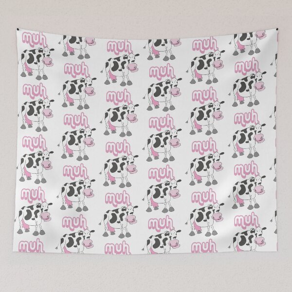 Item preview, The cow calls moo illustration designed and sold by U-WESTDESIGN.