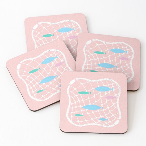 Item preview, Kitschy Fish in Pink designed and sold by AtomicLiving.