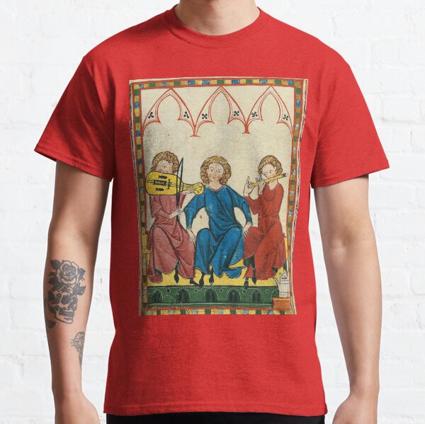 Medieval Fools, Dancing in their Undies Graphic T-Shirt for Sale by  ebrawne