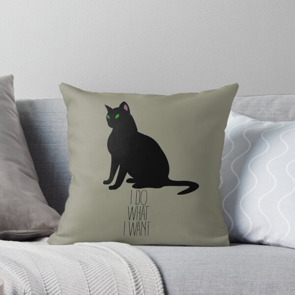 Item preview, I Do What I Want Funny Cat Design designed and sold by danielliamgill.