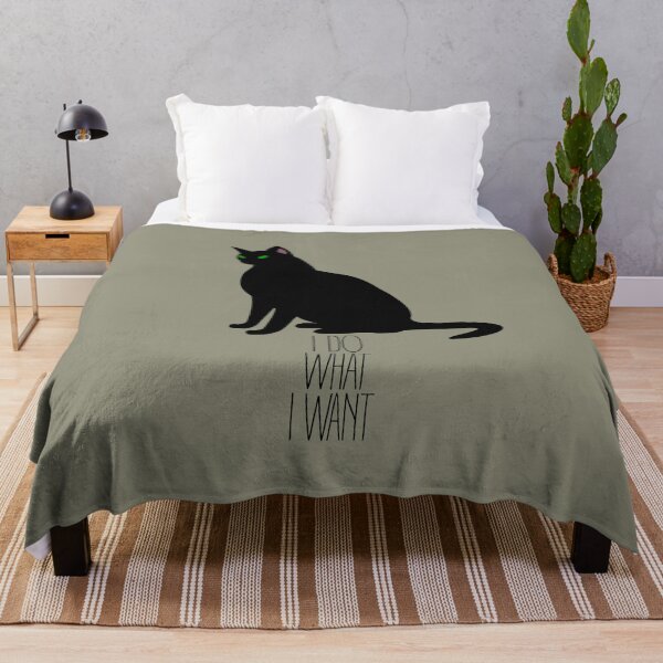 Item preview, I Do What I Want Funny Cat Design designed and sold by danielliamgill.