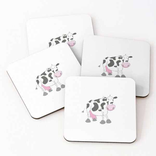 Item preview, cow funny illustration designed and sold by U-WESTDESIGN.
