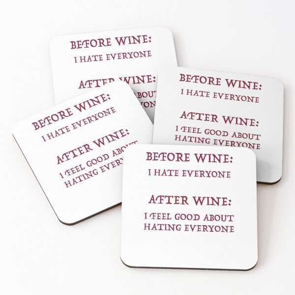 Item preview, Wine funny tasting saying restaurant gift designed and sold by Levin-Wirp.