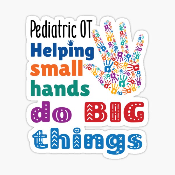 Pediatric Occupational Therapy Stickers Redbubble 3060