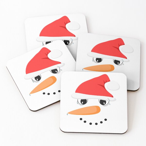 Item preview, Funny Melting Snowman Face - Christmas Santa Snowman Costume designed and sold by r-silver.