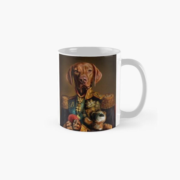 Bertie the Hungarian Vizsla - Dog Portrait Classic Mug