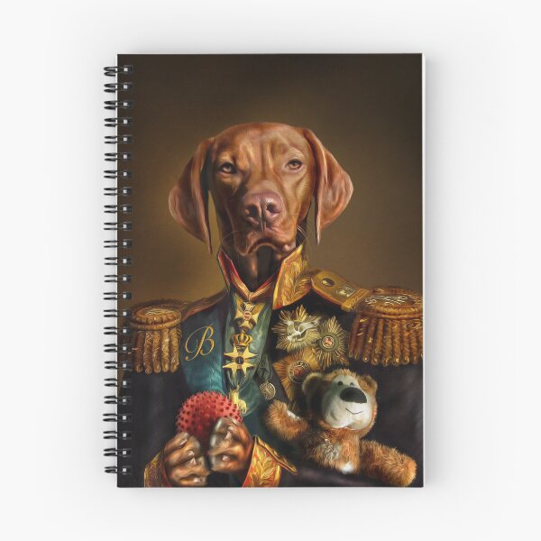 Item preview, Bertie the Hungarian Vizsla - Dog Portrait designed and sold by carpo17.