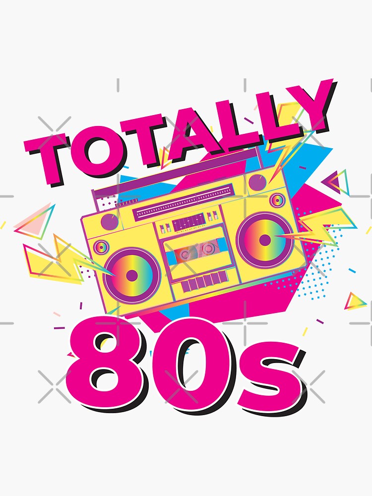 80s 80s Disco Disco Party Fashion Nostalgia Retro' Sticker