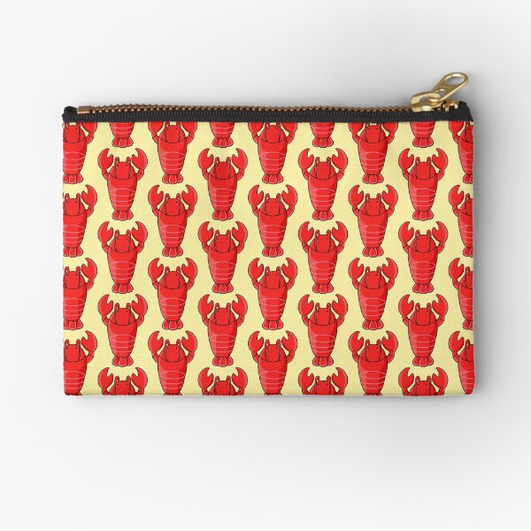Kawaii lobster Zipper Pouch