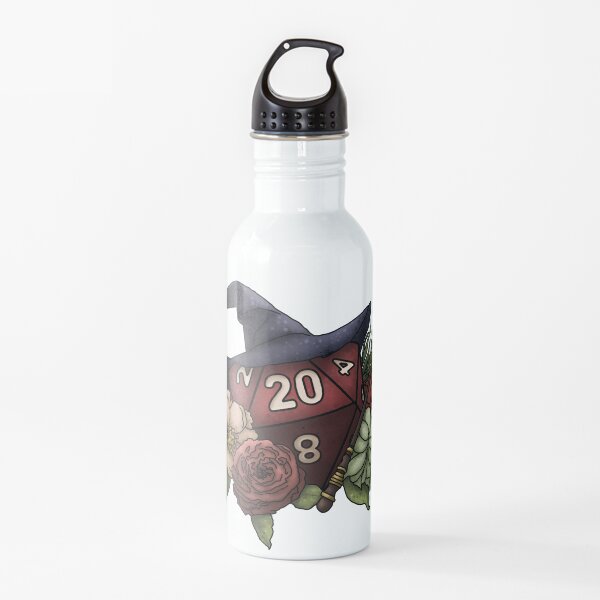 Wizard Class D20 - Tabletop Gaming Dice Water Bottle