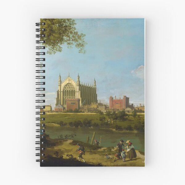 Item preview, Eton College by Canaletto (1754) designed and sold by allhistory.