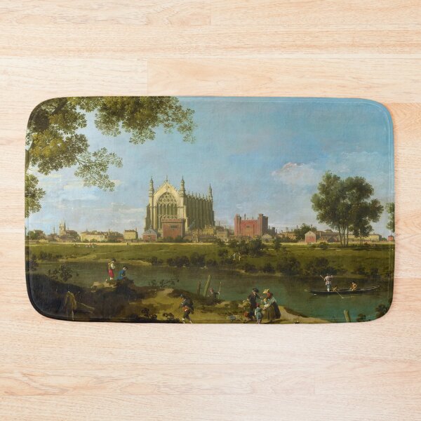 Item preview, Eton College by Canaletto (1754) designed and sold by allhistory.