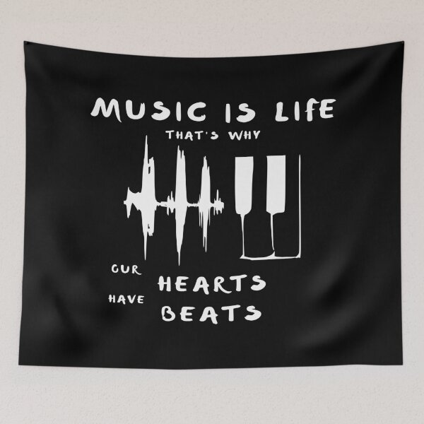 Item preview, piano heartbeat - piano heartbeat designed and sold by TShirtsByMs.