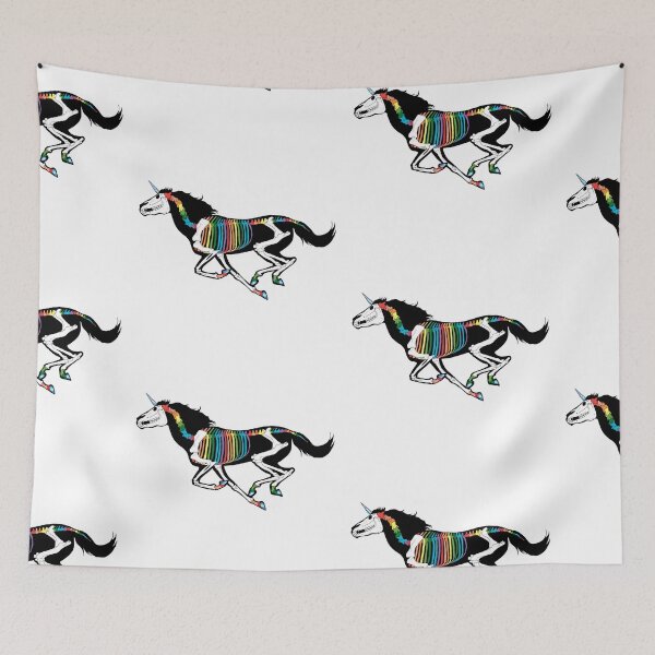 Item preview, Xray Unicorn Skeleton: Skittles my unicorn companion  designed and sold by LuxeHurricane.