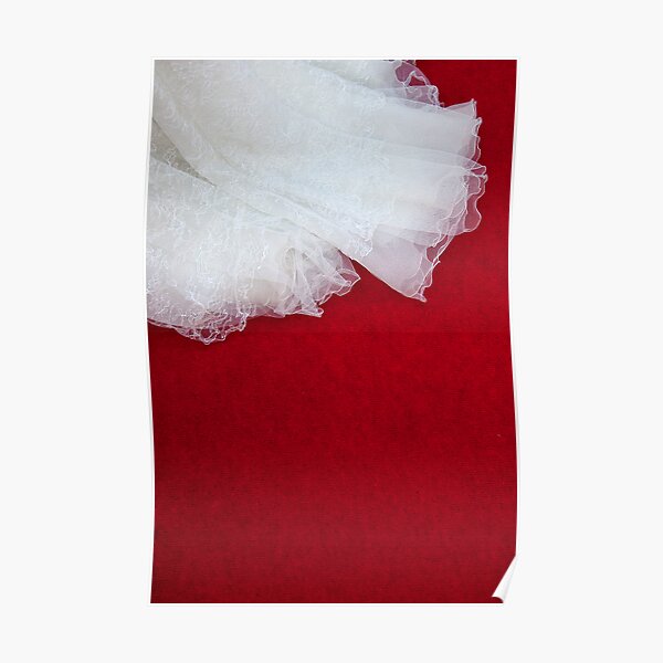 Wedding Dress Detail - Tres Poster