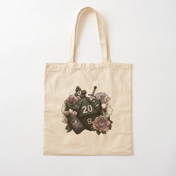Rogue Class D20 - Tabletop Gaming Dice Cotton Tote Bag