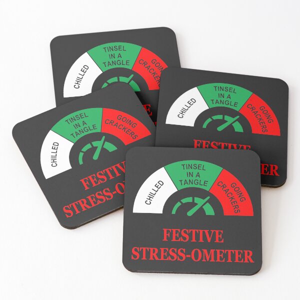 Item preview, FESTIVE STRESS-OMETER designed and sold by PoshJocks.