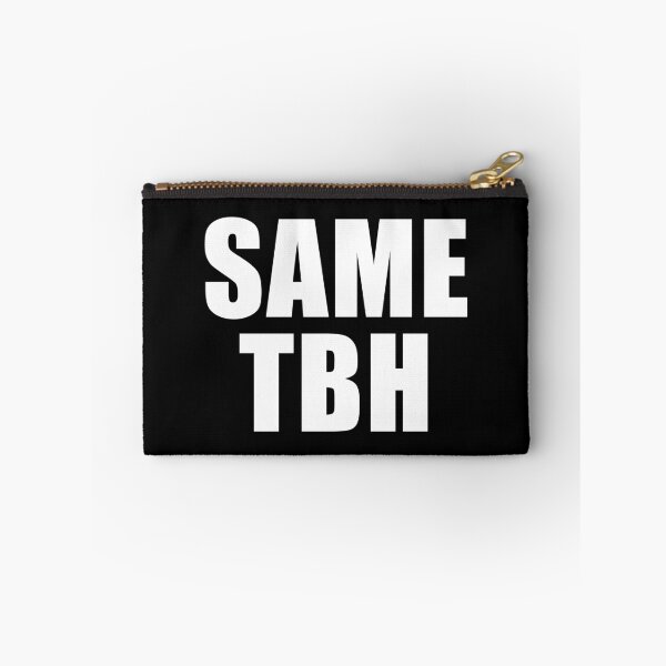 Item preview, Same TBH (Black) designed and sold by quoteedesigns.