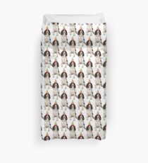 English Springer Spaniel Birthday Duvet Cover