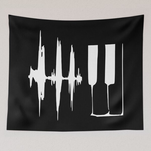 Item preview, piano heartbeat - piano heartbeat designed and sold by TShirtsByMs.