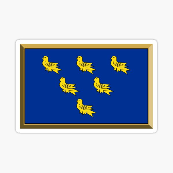 Item preview, Sussex Flag Gifts, Masks, Stickers & Products (GF) designed and sold by mpodger.