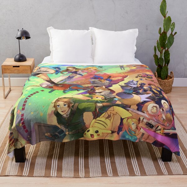 Smash Bros. Anime Fleecedecke