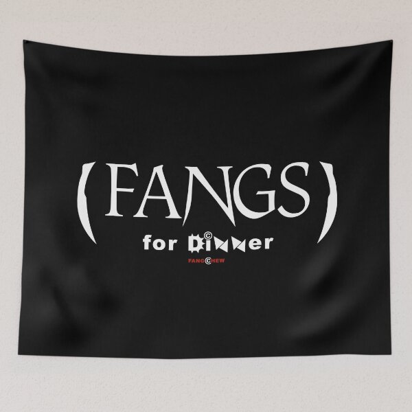 Item preview, fangs for dinner. designed and sold by ozzyme.