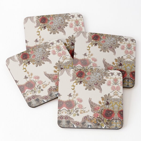 Item preview, flowers embroidery baroque texture  designed and sold by victoriaarend.