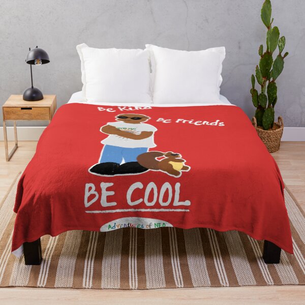 Item preview, Adventures of Neo - Be Kind, Be Friends, Be Cool (on red) designed and sold by AdventuresOfNeo.