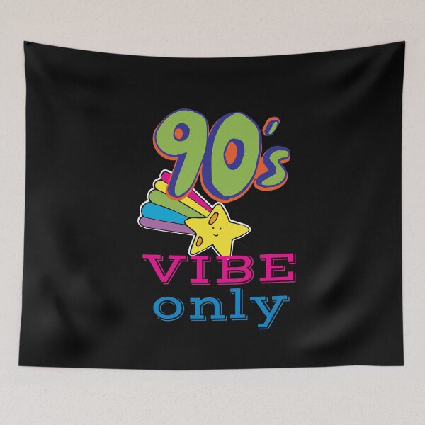 Item preview, 90s 90´s Vibe Only Vintage Retro Motto Party designed and sold by MooonTees.