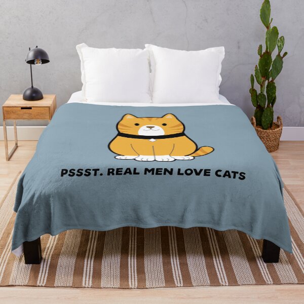 Artikelvorschau, Pssst. Real Men Love Cats Design entworfen und verkauft von danielliamgill.