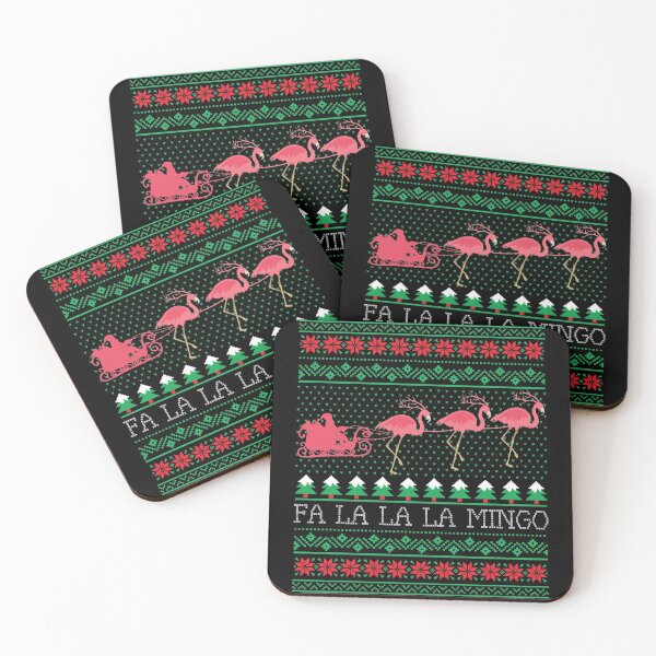 Item preview, Funny Flamingo Santa Reindeer Flamingo Ugly Christmas Sweater designed and sold by mrsmitful.