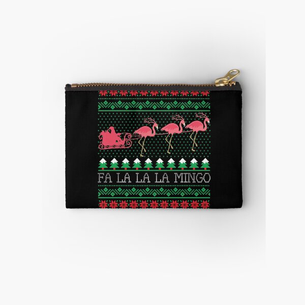 Item preview, Funny Flamingo Santa Reindeer Flamingo Ugly Christmas Sweater designed and sold by mrsmitful.