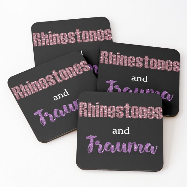 Item preview, Rhinestones and Trauma designed and sold by Anon Shop.