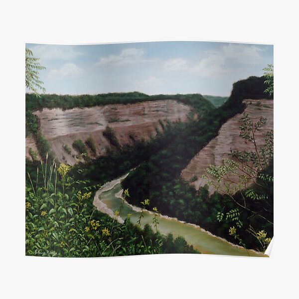Letchworth Gorge Poster