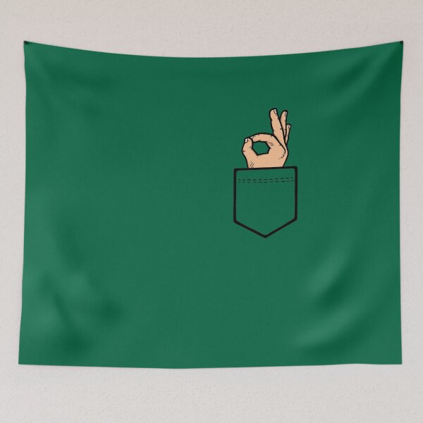 Item preview, Pocket Ok Sign designed and sold by Yipptee Shirts.