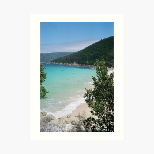 'approaching Little Waterloo Bay North' Art Print